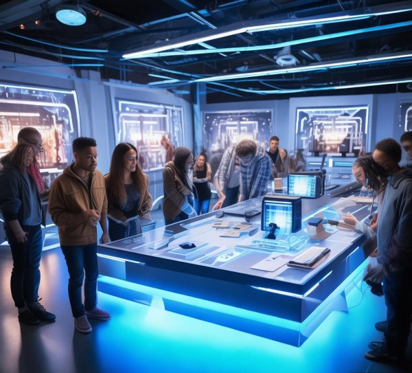 科技活动室，激发创新思维的趣味探索